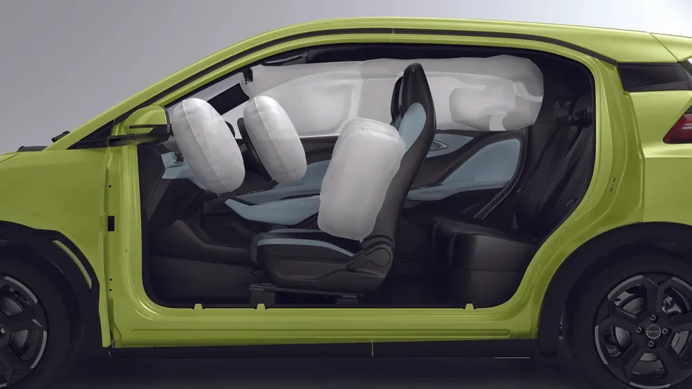 BYD Atto 1 airbag layout