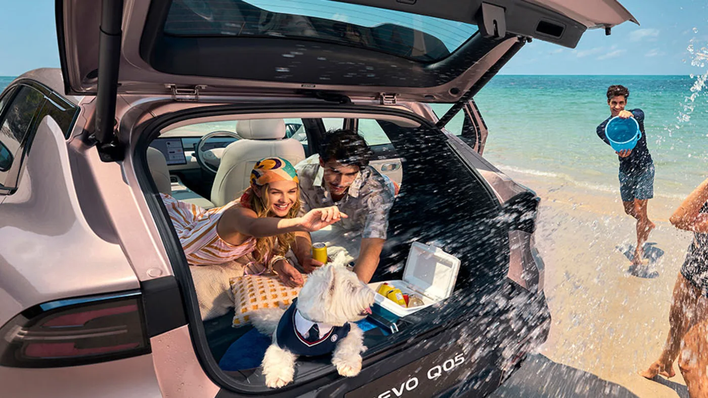 Deepal Nevo Q05 boot open