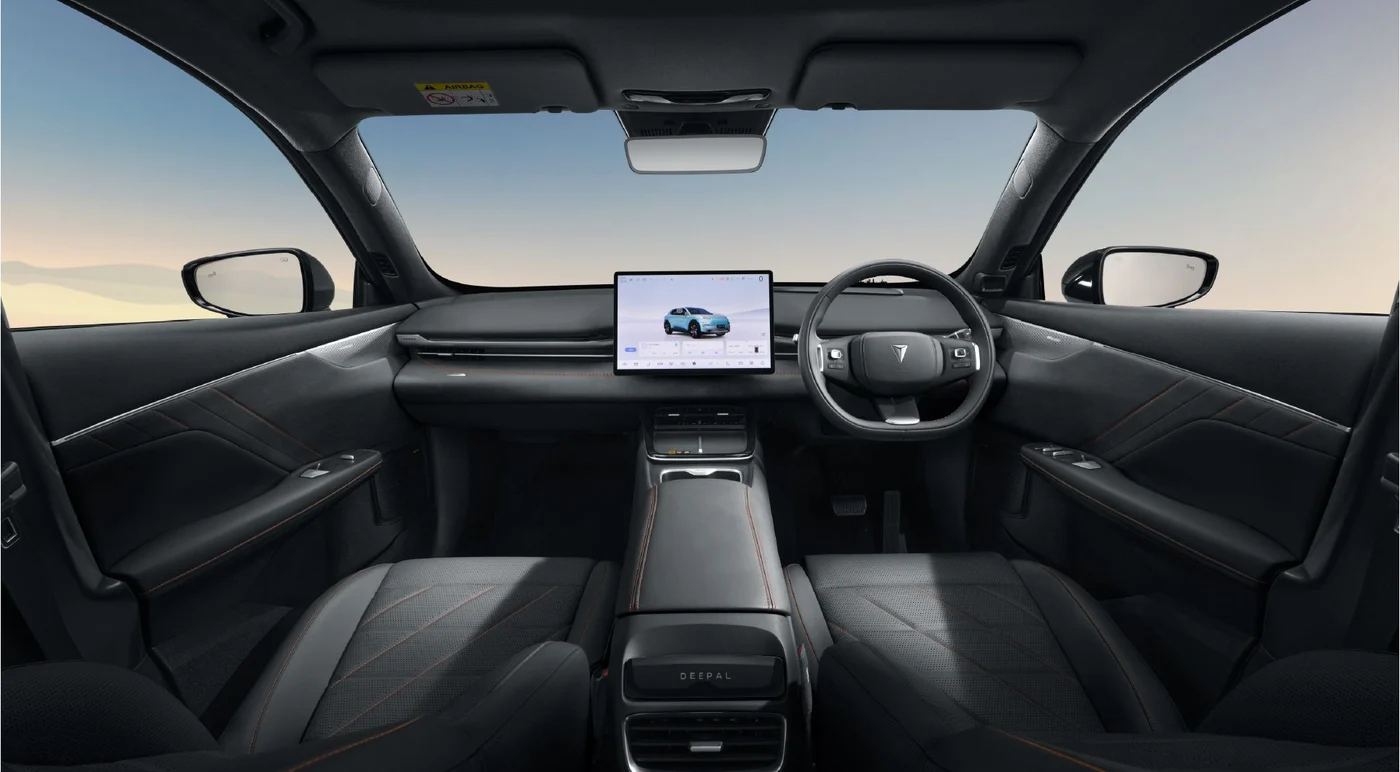 Deepal S05 dashboard and touchscreen