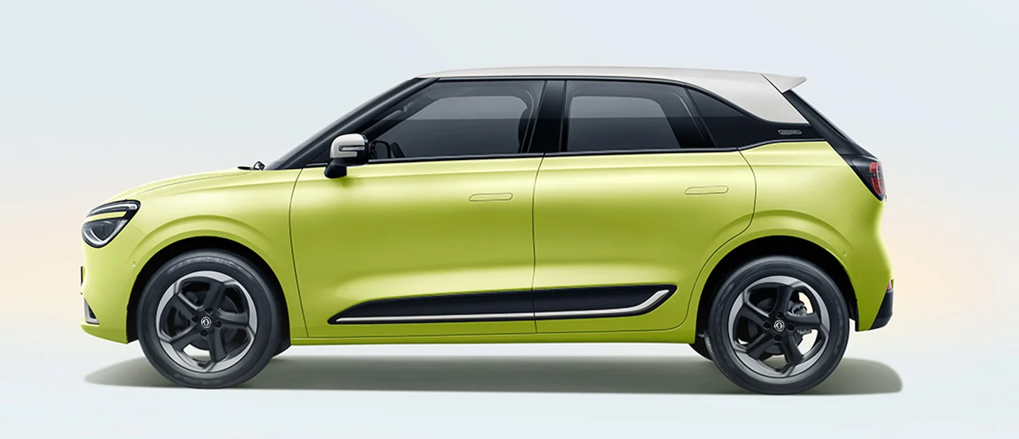 Dongfeng Nammi Box side profile in green