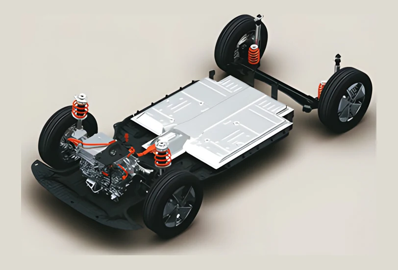 Hyundai Creta Electric battery and platform layout