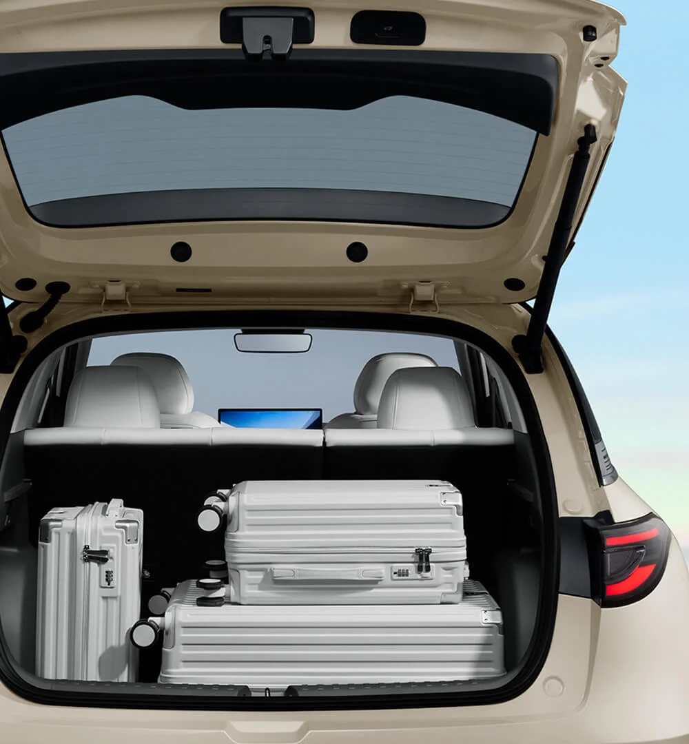 Proton e.MAS 5 boot loaded with suitcases