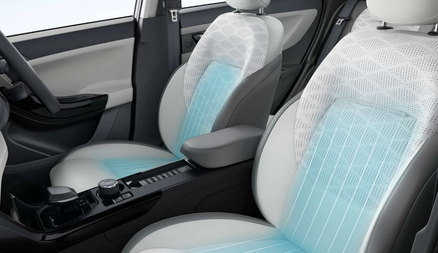 Tata Nexon EV ventilated front seats