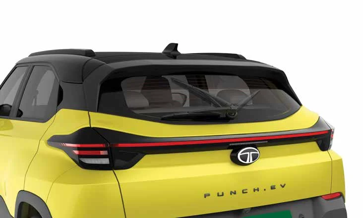 Refreshed Tata Punch EV connected LED tail lamp